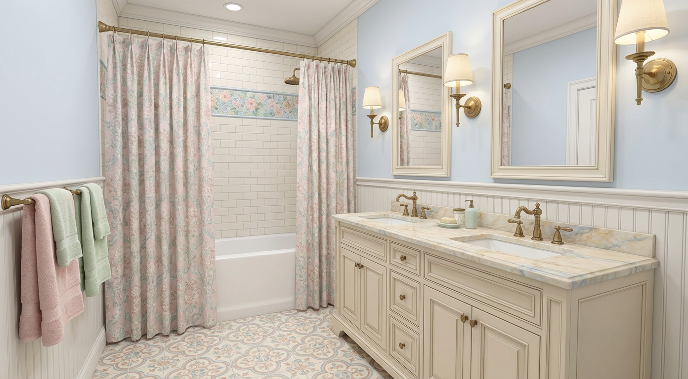 Traditional bathroom